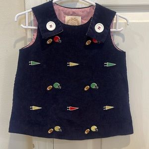 Beaufort Bonnet Navy Corduroy Jumper